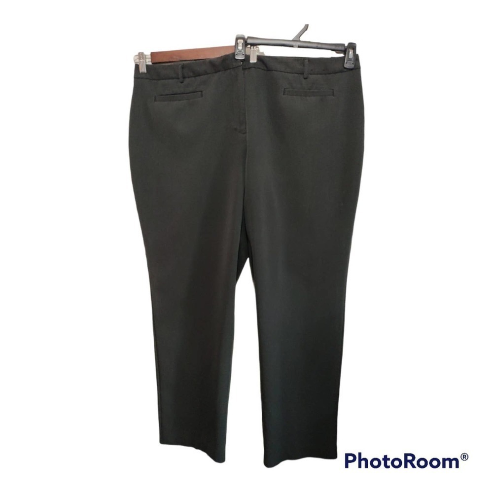 Avenue Black dress pants/ slacks/ trousers woman size 22